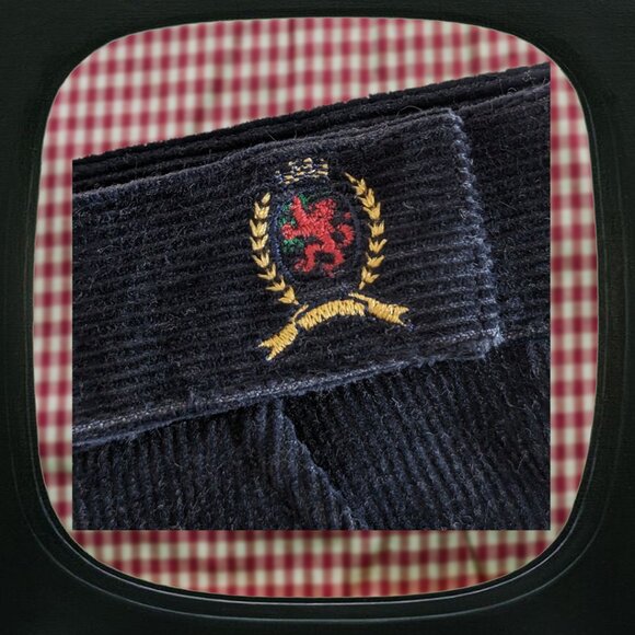 tommy hilfiger navy corduroy skirt - Picture 4 of 5